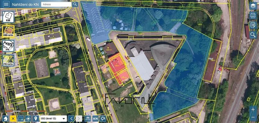 Prodej komerčního pozemku, Karviná, Jaroslava Vrchlického, 8567 m2