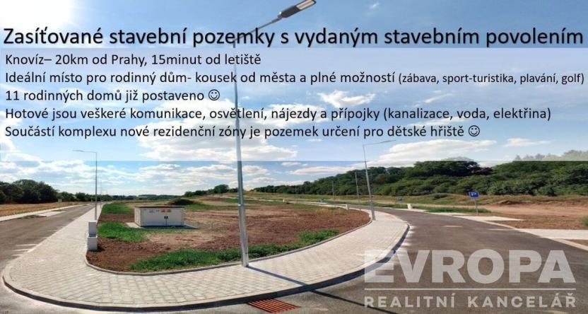 Prodej pozemku pro bydlení, Knovíz, Na Hrudném, 814 m2