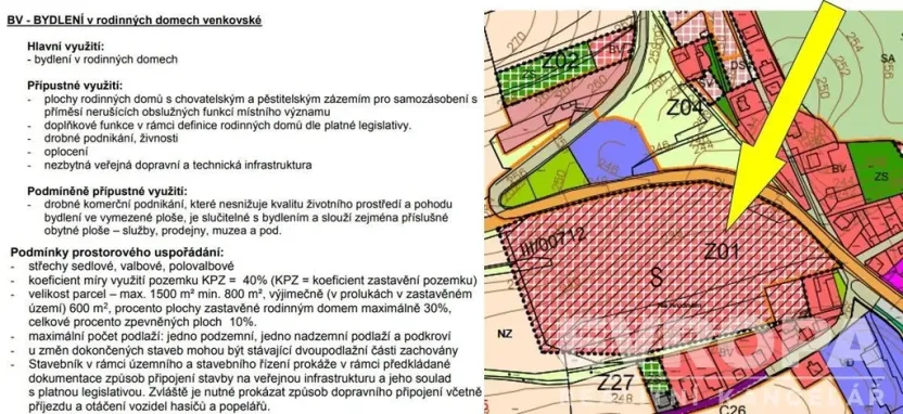 Prodej pozemku pro bydlení, Knovíz, 814 m2