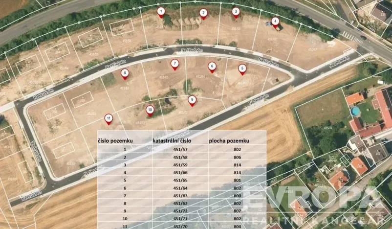 Prodej pozemku pro bydlení, Knovíz, 814 m2
