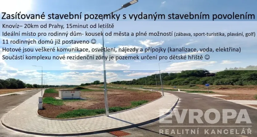 Prodej pozemku pro bydlení, Knovíz, 814 m2