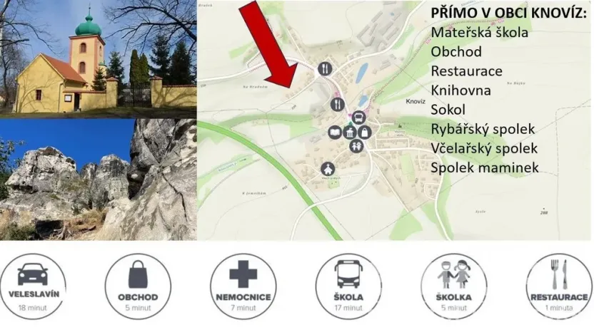 Prodej pozemku pro bydlení, Knovíz, 814 m2
