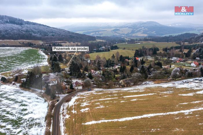 Prodej zahrady, Žandov - Radeč, 1537 m2