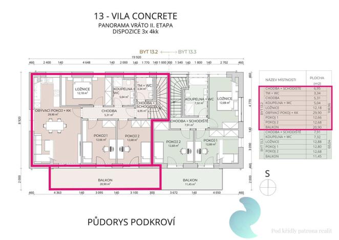 Prodej bytu 4+kk, České Budějovice, Radniční, 96 m2