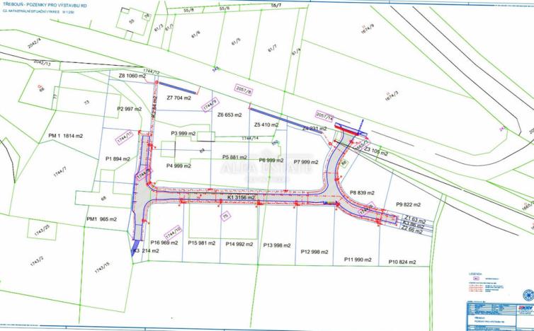 Prodej pozemku, Toužim - Třebouň, 839 m2