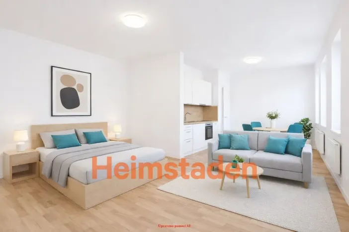 Pronájem bytu 1+kk, Ostrava - Moravská Ostrava, Veleslavínova, 37 m2