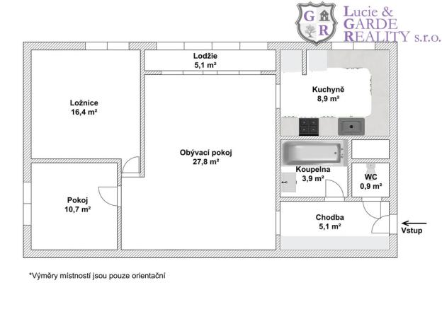 Prodej bytu 3+1, Příbram, Plzeňská, 77 m2