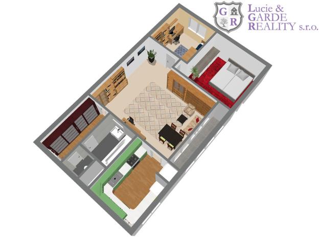 Prodej bytu 3+1, Příbram, Plzeňská, 77 m2