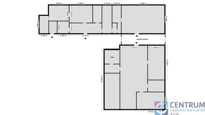 Prodej výrobních prostor, Smržovka, Rooseweltova, 492 m2