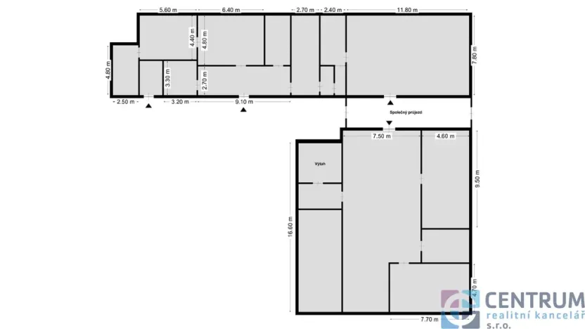 Prodej výrobních prostor, Smržovka, Rooseweltova, 492 m2