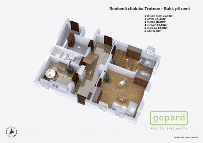 Prodej chalupy, Trutnov, 130 m2