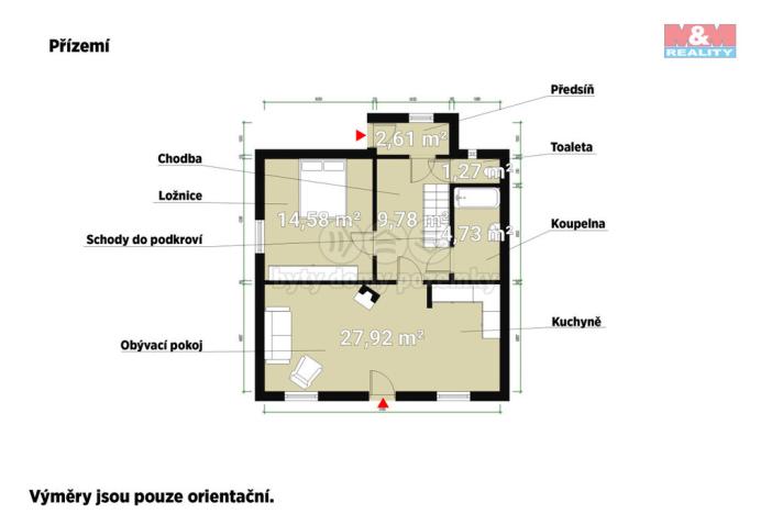 Prodej rodinného domu, Hartmanice - Hořejší Krušec, 104 m2