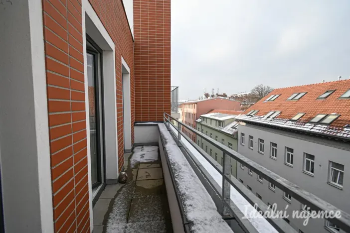 Pronájem bytu 2+kk, Brno, Spolková, 52 m2