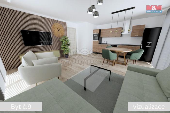 Prodej bytu 3+kk, Žleby, 73 m2