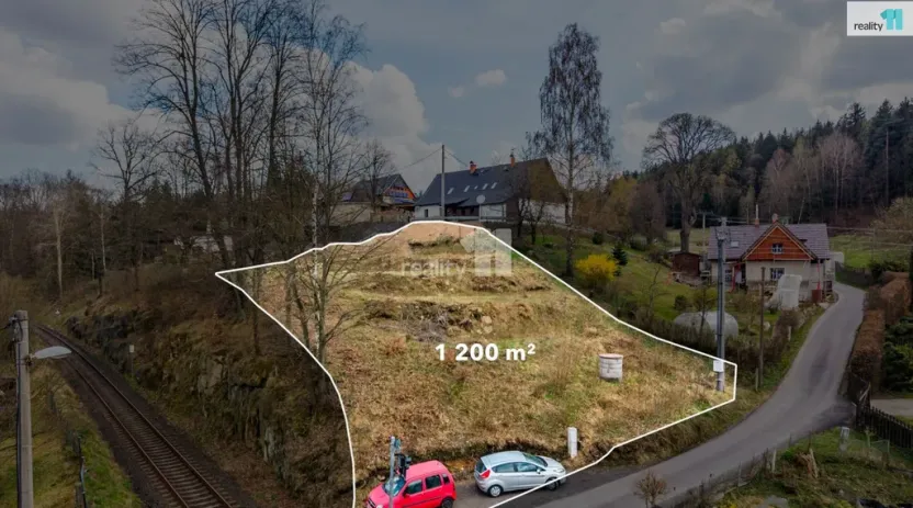 Prodej pozemku pro bydlení, Liberec - Liberec XXX-Vratislavice nad Nisou, Za Tratí, 1200 m2