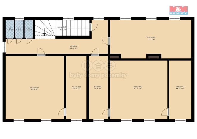 Prodej činžovního domu, Záblatí, 982 m2