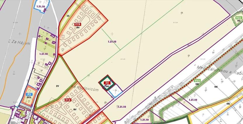 Prodej pozemku, Dobříň, 9636 m2