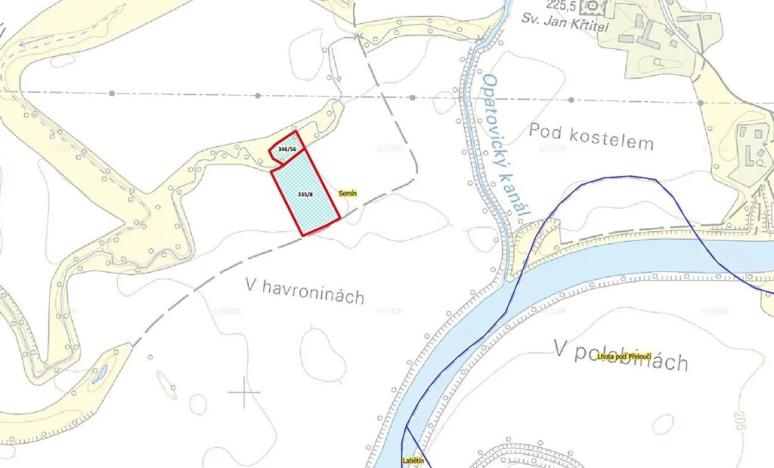 Prodej podílu pole, Semín, 4639 m2