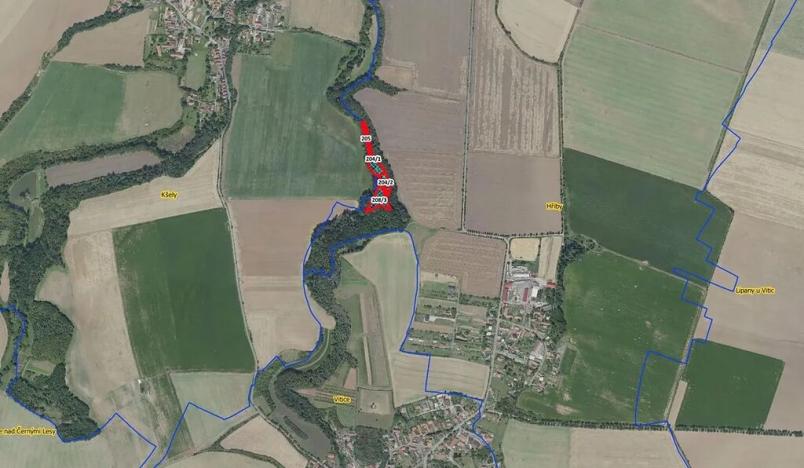 Prodej podílu pozemku, Vitice, 785 m2