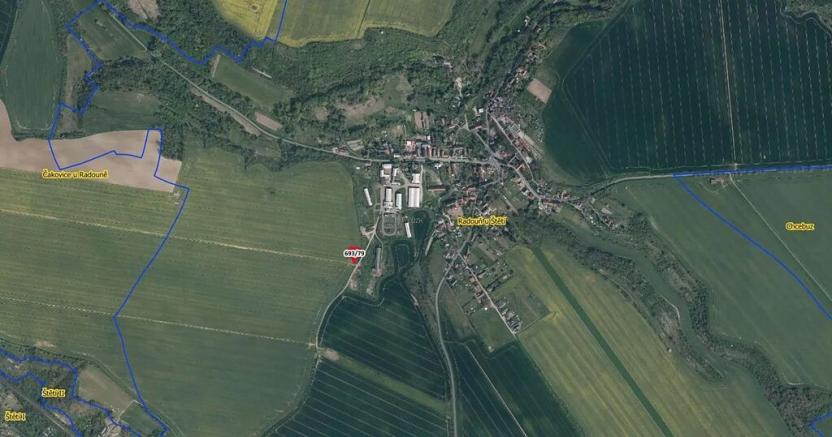 Prodej pole, Štětí, 680 m2