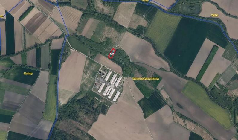 Prodej louky, Vrbice, 2381 m2