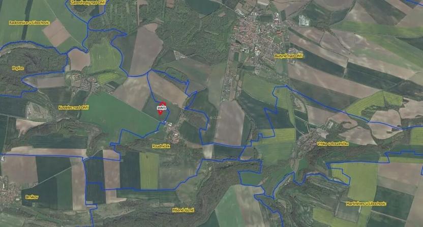 Prodej pole, Budyně nad Ohří, 3147 m2