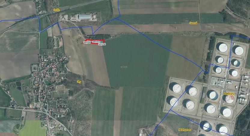 Prodej pole, Uhy, 6097 m2