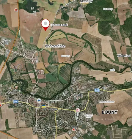 Prodej pole, Dobroměřice, 28792 m2