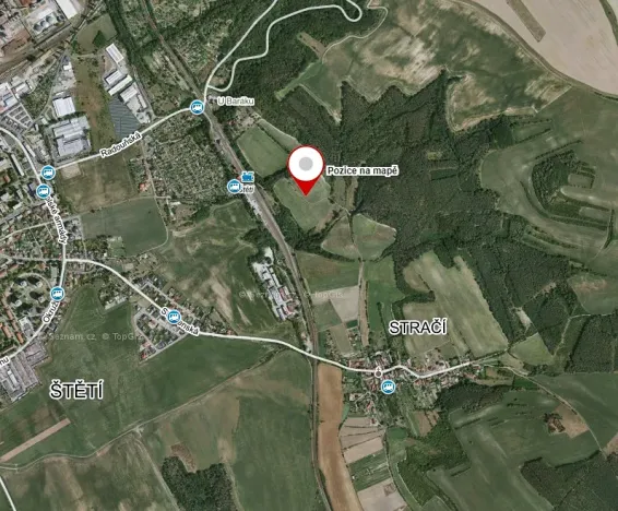 Prodej pole, Štětí, 6107 m2