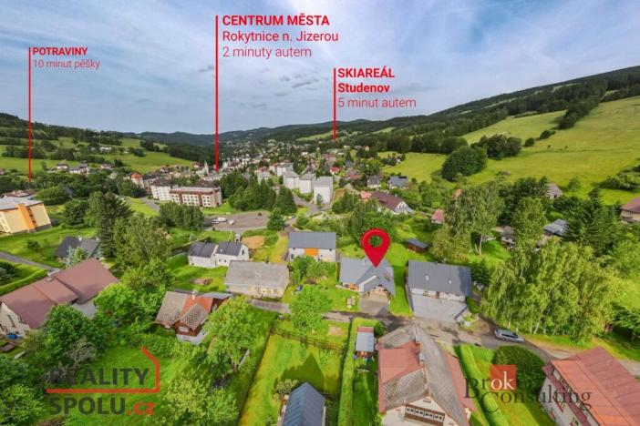 Prodej rodinného domu, Rokytnice nad Jizerou - Horní Rokytnice, 199 m2