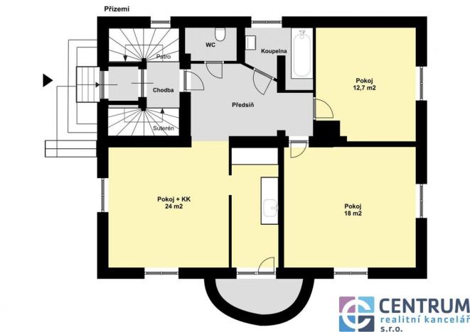 Prodej vily, Praha - Radotín, Karlická, 287 m2