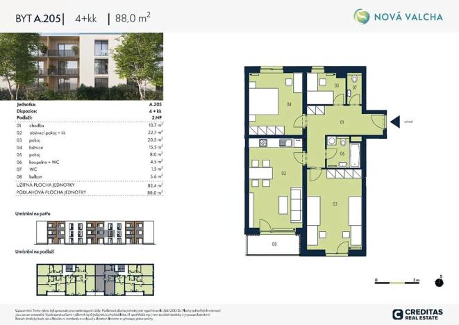 Prodej bytu 4+kk, Plzeň, 88 m2