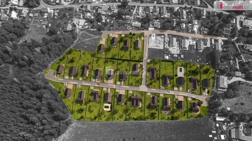 Prodej pozemku pro bydlení, Tři Sekery - Krásné, 1165 m2