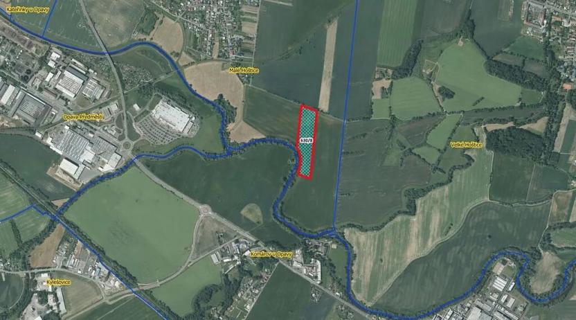 Prodej pole, Opava, 33861 m2