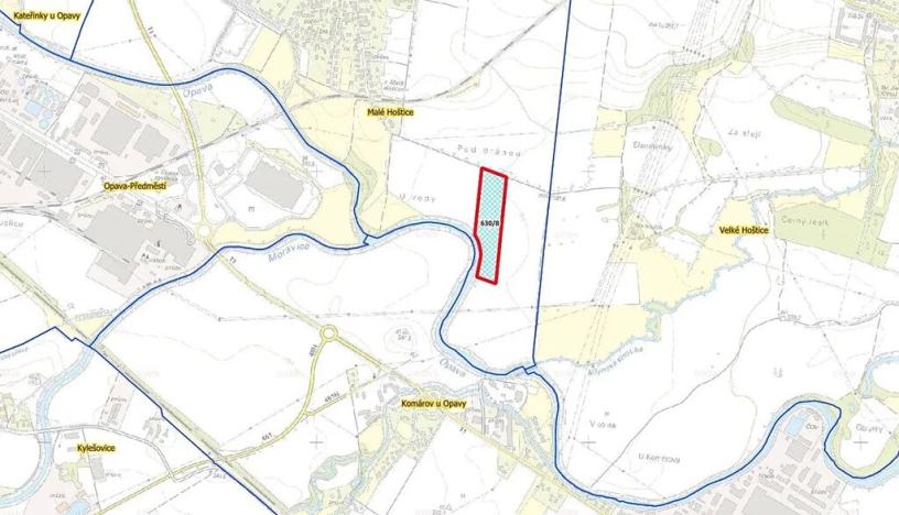 Prodej pole, Opava, 33861 m2