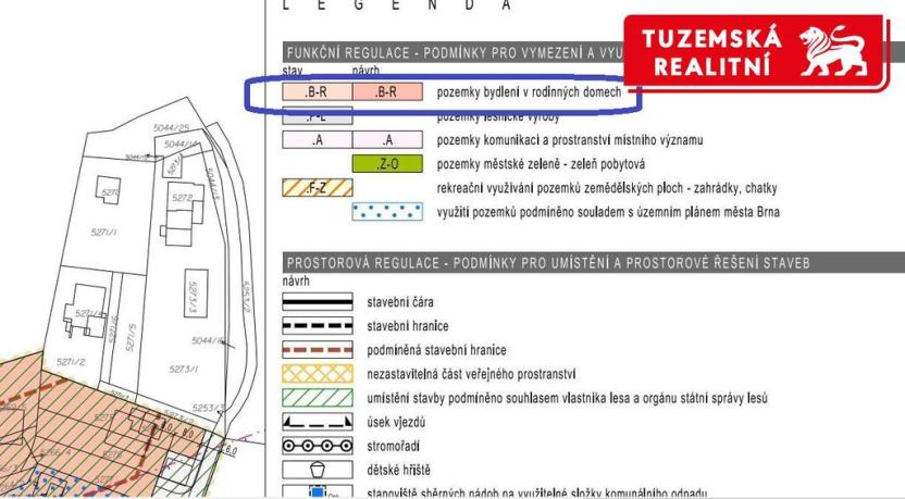 Prodej pozemku pro bydlení, Brno - Líšeň, 523 m2