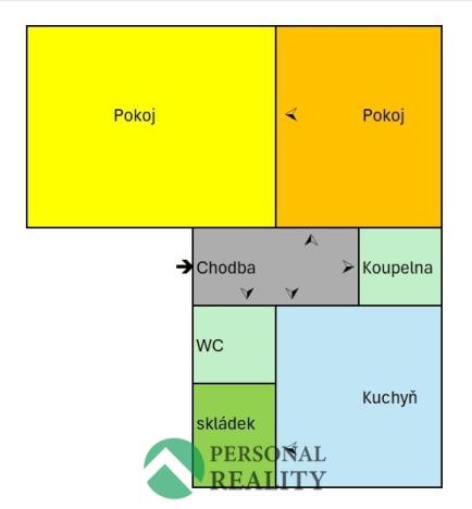 Pronájem bytu 2+1, Praha - Strašnice, Starostrašnická, 65 m2