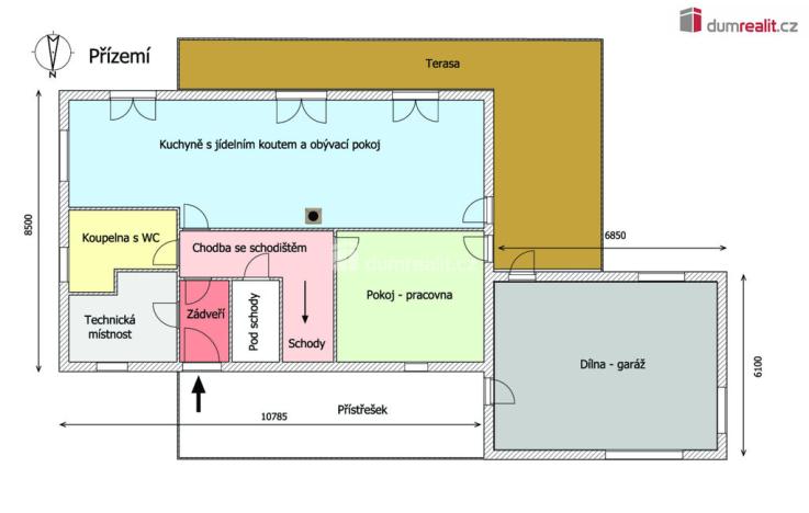 Prodej rodinného domu, Ostrov - Vykmanov, 156 m2