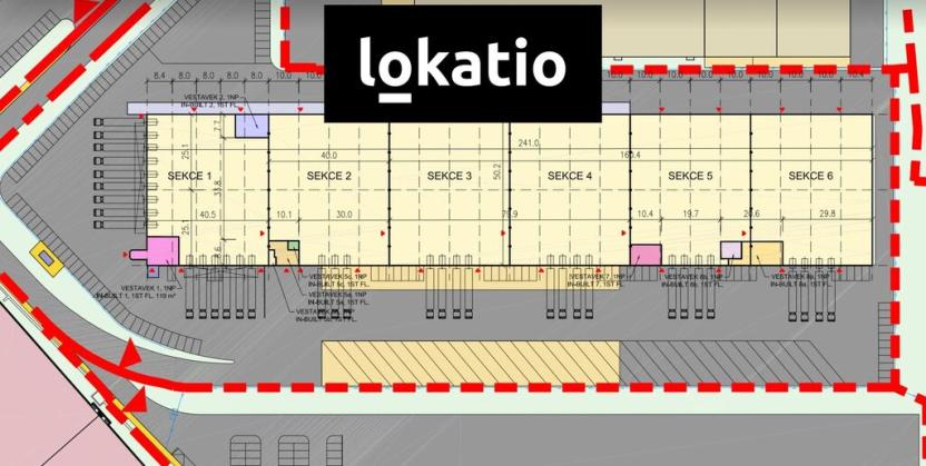 Pronájem skladu, Rudná, 1880 m2