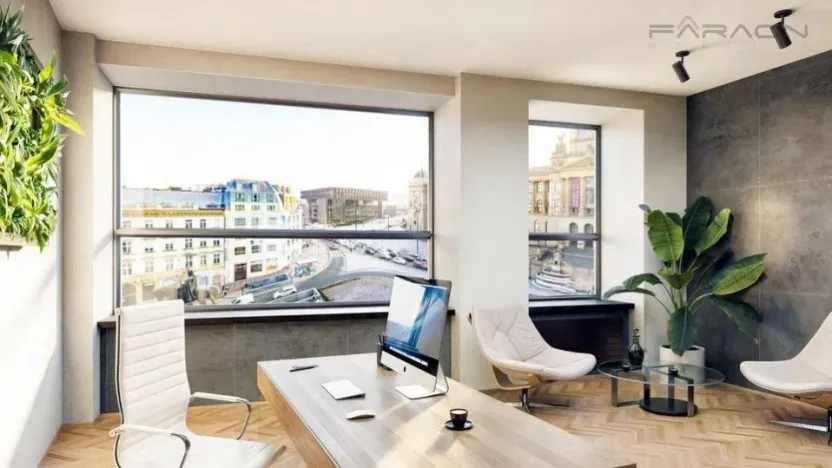 Pronájem kanceláře, Praha - Nové Město, Václavské náměstí, 326 m2