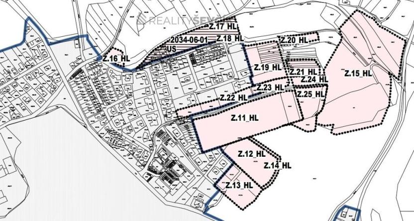 Prodej pozemku pro bydlení, Hluboká nad Vltavou, Lesní, 1042 m2