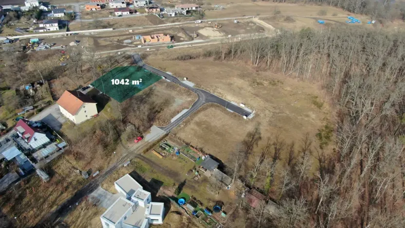 Prodej pozemku pro bydlení, Hluboká nad Vltavou, Lesní, 1042 m2