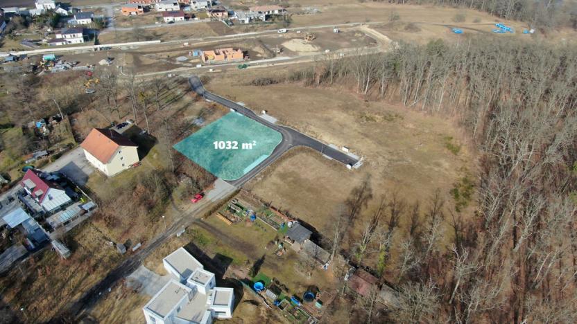 Prodej pozemku pro bydlení, Hluboká nad Vltavou, Lesní, 1032 m2