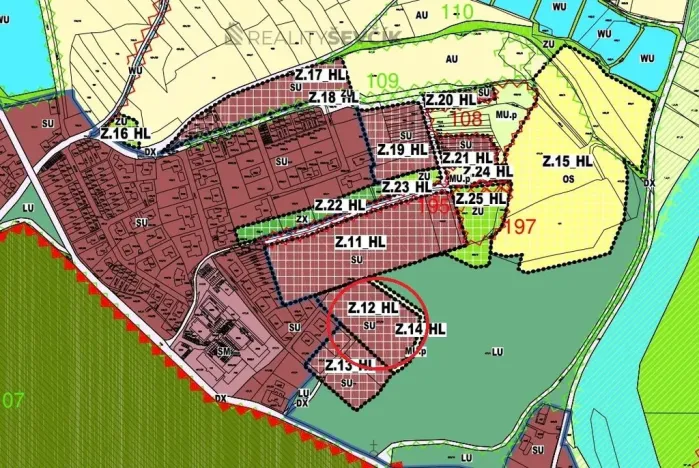 Prodej pozemku pro bydlení, Hluboká nad Vltavou, Lesní, 1032 m2