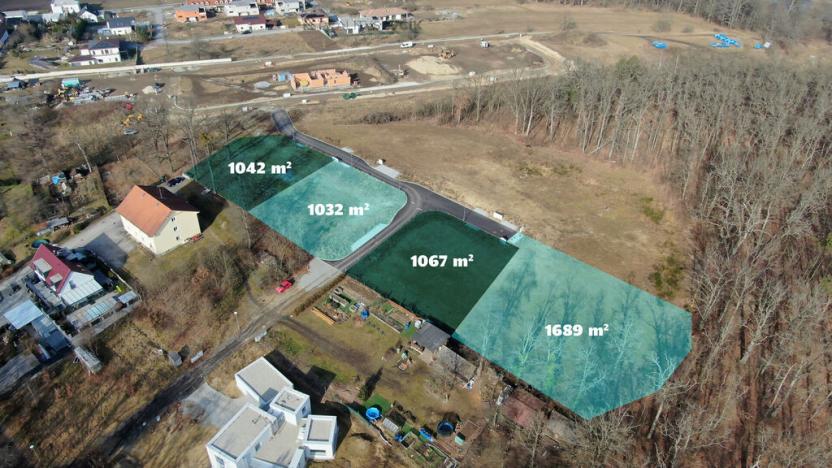 Prodej pozemku pro bydlení, Hluboká nad Vltavou, Lesní, 1067 m2