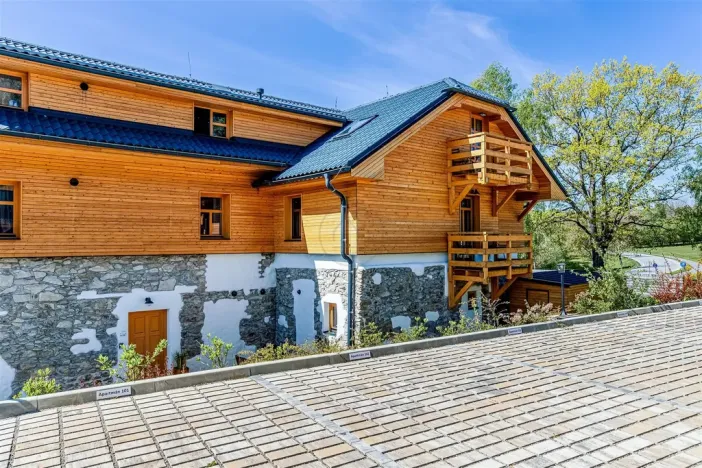 Prodej bytu 1+kk, Horní Planá - Hůrka, Hůrka, 43 m2