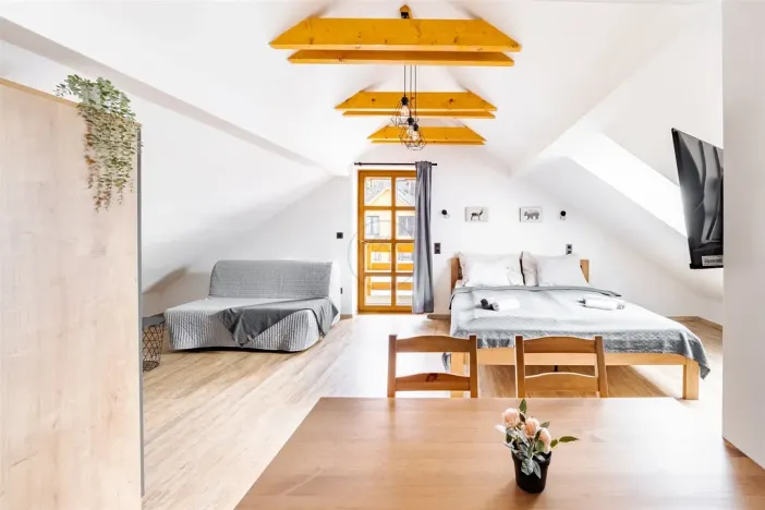 Prodej bytu 1+kk, Horní Planá - Hůrka, Hůrka, 43 m2