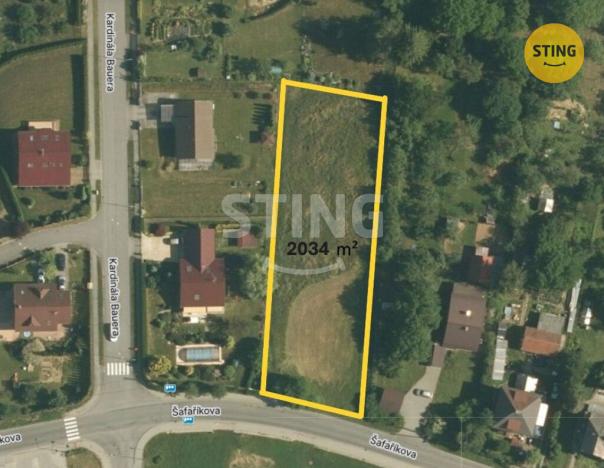 Prodej pozemku pro bydlení, Valašské Meziříčí, 2034 m2