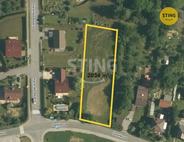 Prodej pozemku pro bydlení, Valašské Meziříčí, 2034 m2