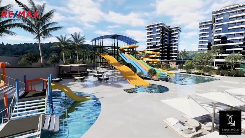 Prodej bytu 1+1, Avsallar,Turecko, 44 m2